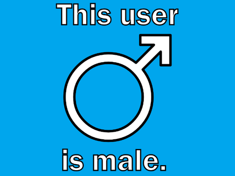 This user is male. remix