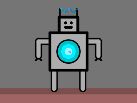 100% pen robot animation loop