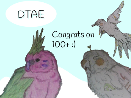 DTAE ( Jupiters wish+ Enchant tiel and Afternoon conure!) 