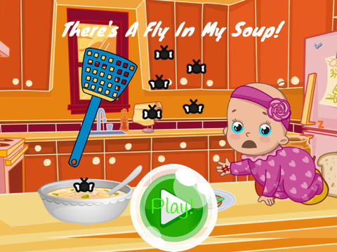 There’s A Fly In My Soup! a bug catching blast!