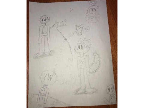SAMUEL AND Y/N IRL ART