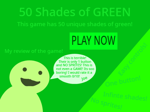 50 Shades of GREEN
