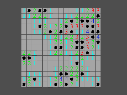 Minesweeper board generator (read description) #minesweeper
