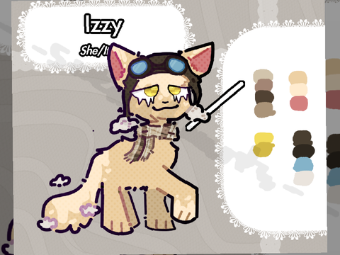 Izzy ☁ | New OC & Art Style Change