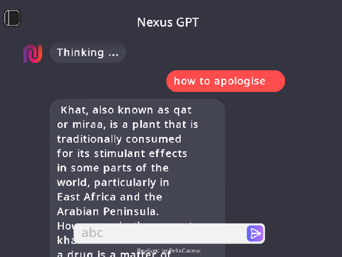 nexusGPT more like notgoodGPT (#randommoment44) 