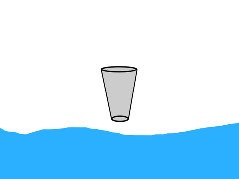 Fill the glas.