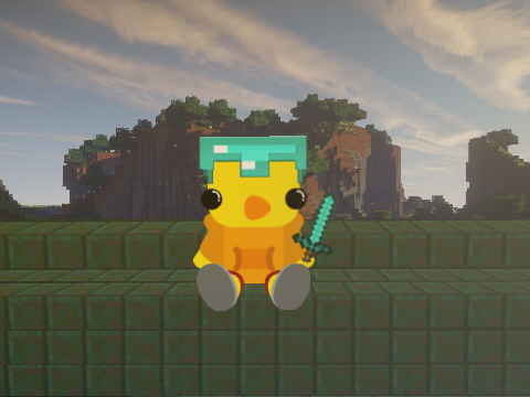 MiniDuckSitting.Png