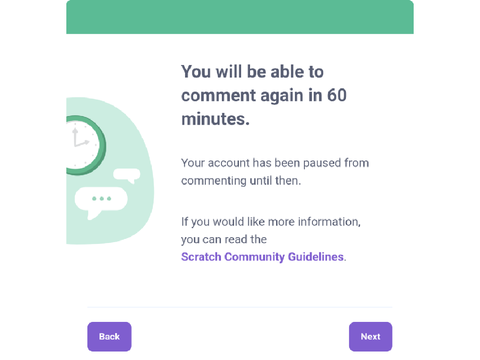 Can't comment for an hour :/