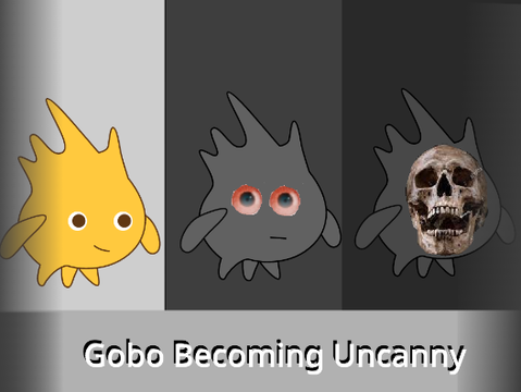 Gobo becoming Uncanny Template *(Free to Use)*