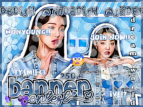     /‿୨ 250+ bannᥱr c◌ntest  !  ?