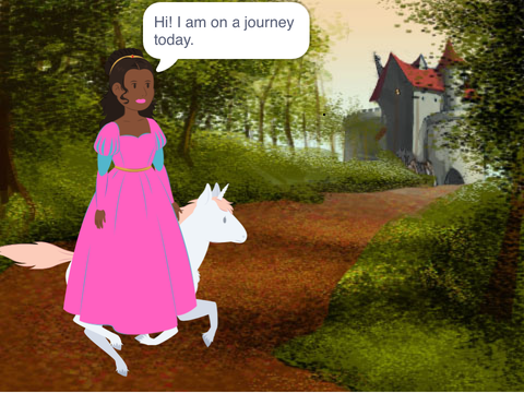 Princess is on a journey!