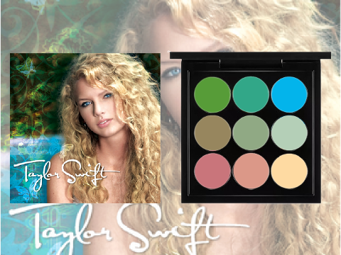 Taylor Swift Palettes