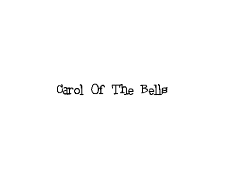 Carol Of The Bells