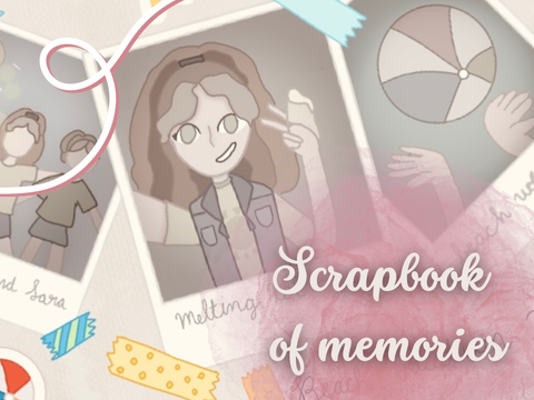 scrapbook of memories - art telephone