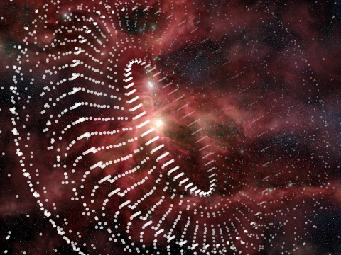  3D Galaxy  (100% pen)