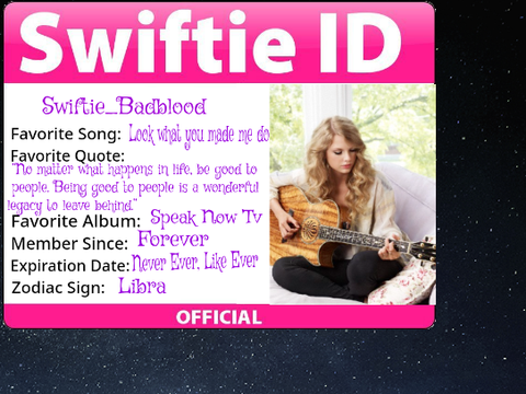 My Swiftie ID! remix