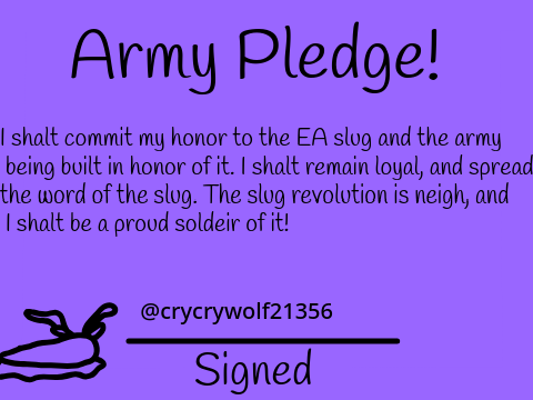 Slug army oath! remix