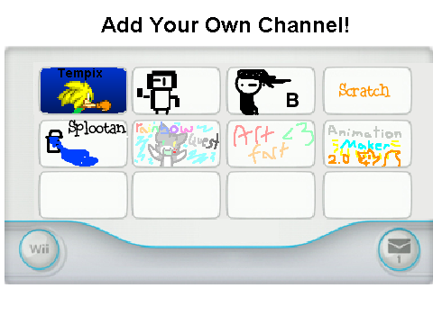 Add Your Own Wii Channel! remix remix remix