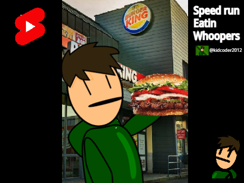 Speed Runin Eating Whoopers #all #animations #short #Whooper #stories #Youtube