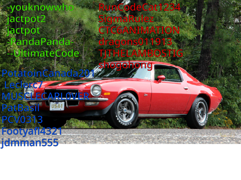 Save the Camaro