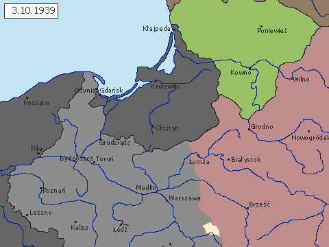 wrzesień 1939(animation) Defence of poland 1939