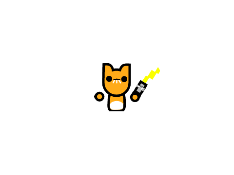 scratchlandic cat (Weirdo Monsters)