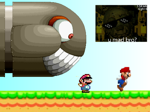 Add yourself running from King Bill! remix