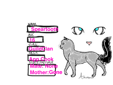 GuildClan Cat Creator Speartooth