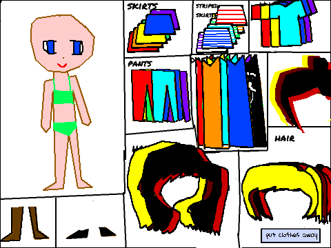 Dress up game