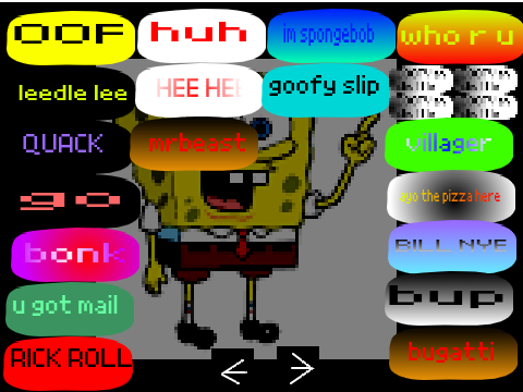 MEME SOUNDBOARD 2.1 (2 pages of sounds)
