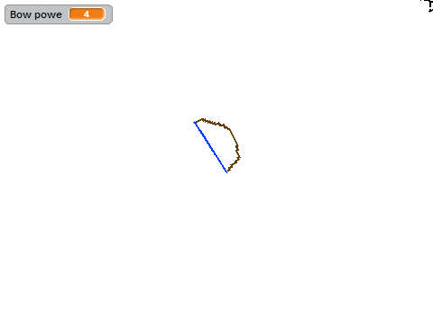 Bow and arrow physics engine