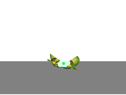 Shrek egg gets smashed