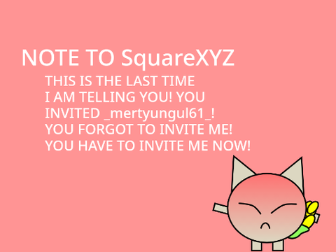 Note to SquareXYZ