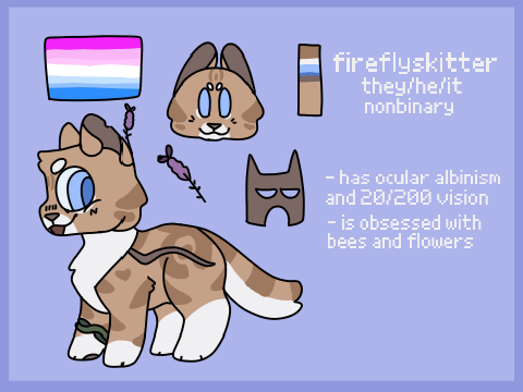 fireflyskitter's updated ref + bio