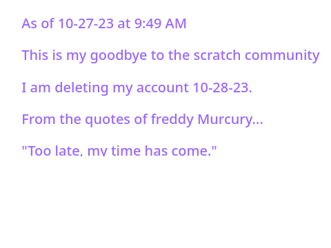 Goodbye