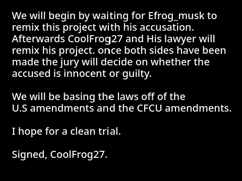 October, 27 2023: Beginning of the court case.
