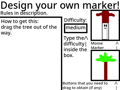 Moose marker