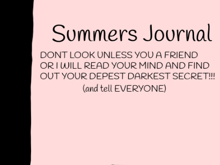 Summers Journal 