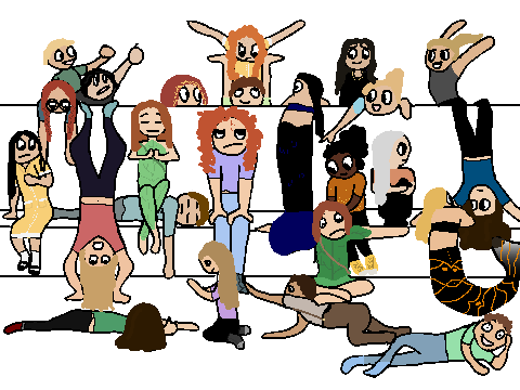 My Book Characters (Format From @-Kyoka_Jirou-)