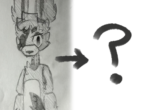 Foxy redraw because FNAF movie