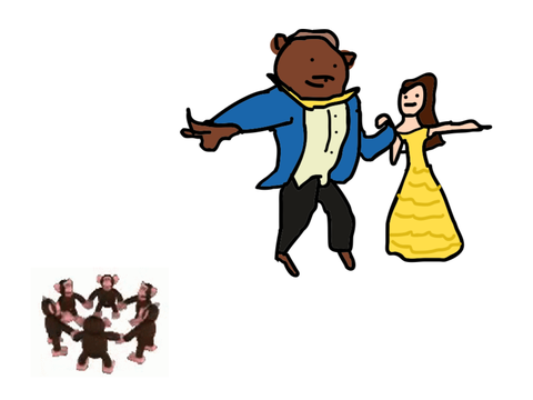 Mr. Beast and Mrs. Beast Dancing to Some Good Music