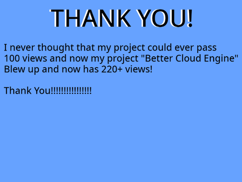 Thank You For 200+ Views!