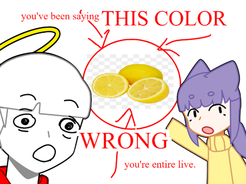 (animation) what color is an orange?