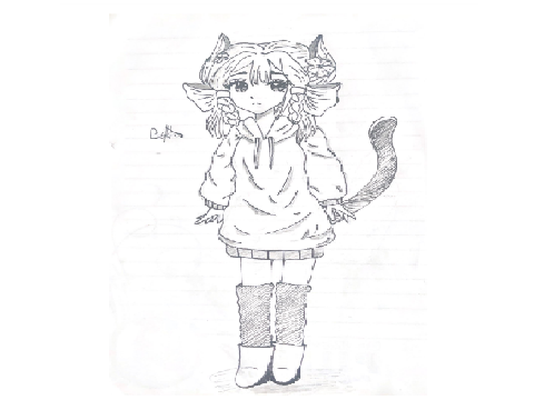 Cute cat girl❤️