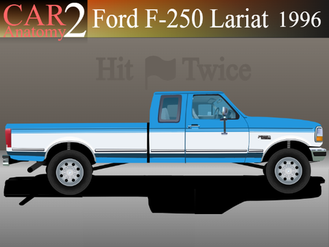 Car Anatomy² 1996 F-250 (+ 2004 Crown Victoria)