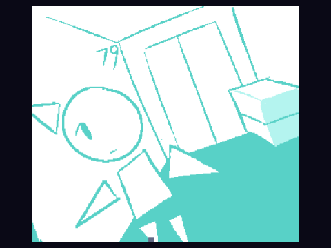 wireframe elevator