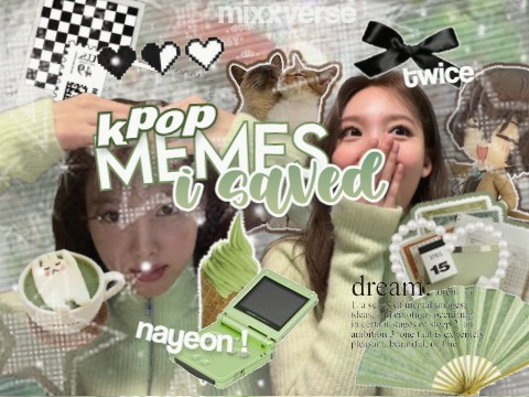 : ♻️  25 random kpop memes i saved from p1n ★