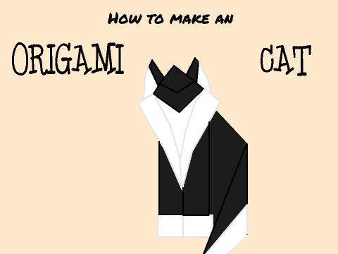 How to make an Origami Cat
