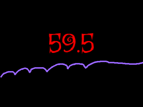 59.5 left