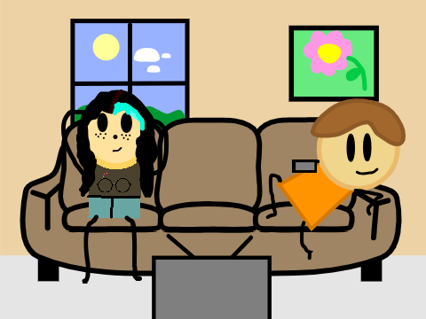 Add Yourself Watching TV remix